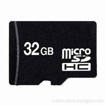 MicroSD Card, 1GB, 2GB, 4GB, 8GB, 16GB, 32GB Capacities, High Speed Transfer, OEM Logos are Welcome